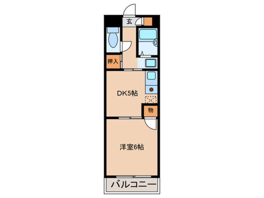 間取図 タウンＭ＆Ｅ