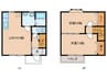 ステイ藤川 2LDKの間取り