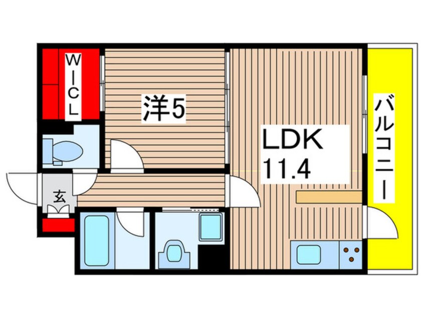 間取図 サリジェール瑞穂