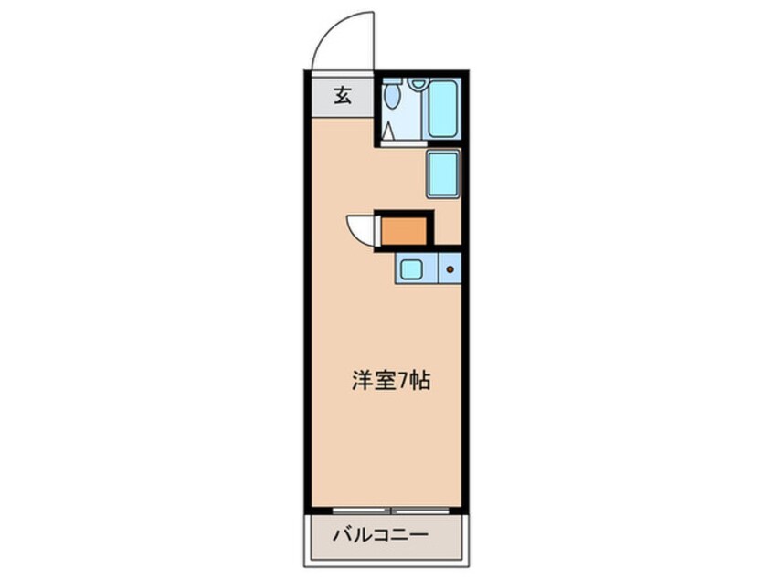 間取図 ハイツ青葉