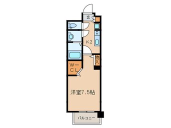 間取図 パルティール中村公園