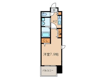 間取図 パルティール中村公園