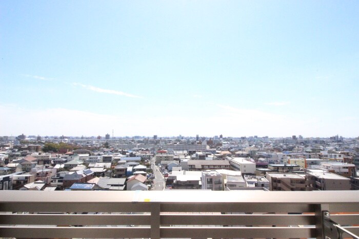 室内からの展望 パルティール中村公園