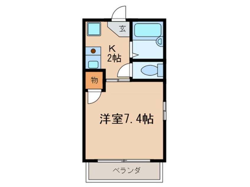 間取図 シティヒラソル