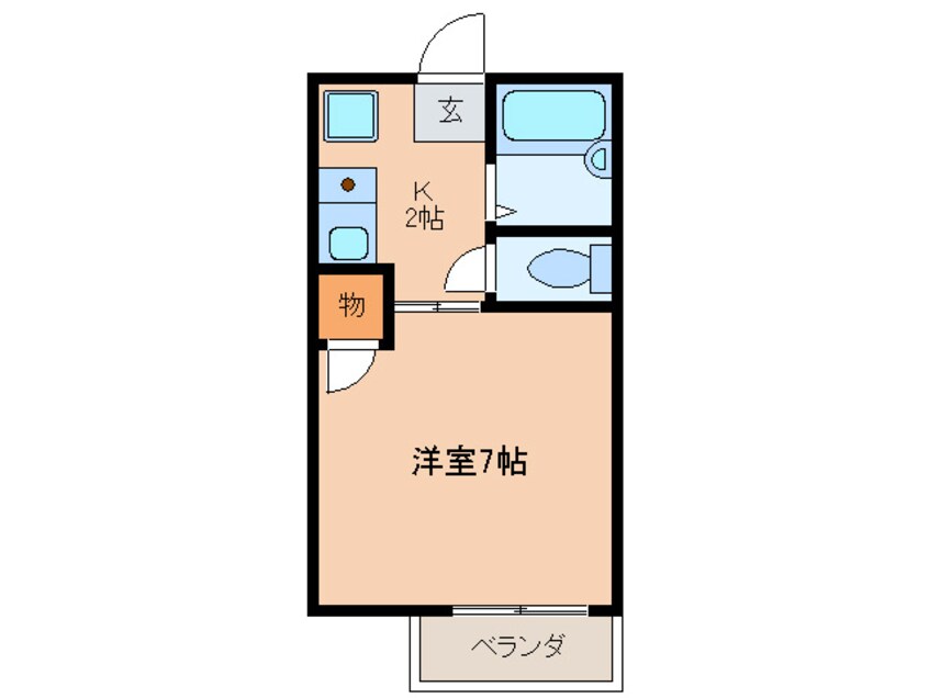 間取図 シティヒラソル