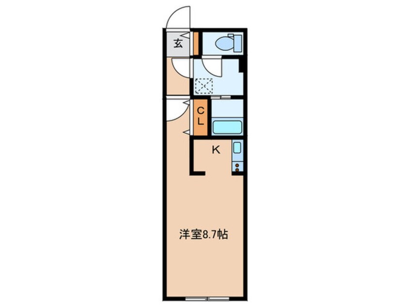 間取図 G-VIVRE岡崎駅前