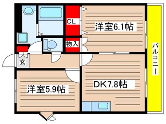 間取図 フローリストＴｓｕｚｕｋｉ