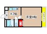 Ａｅｒｉｅ寿 1Kの間取り