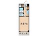 ＶＩＬＬＡ筒井 1Kの間取り