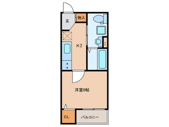 間取図 ロ・ハス千種