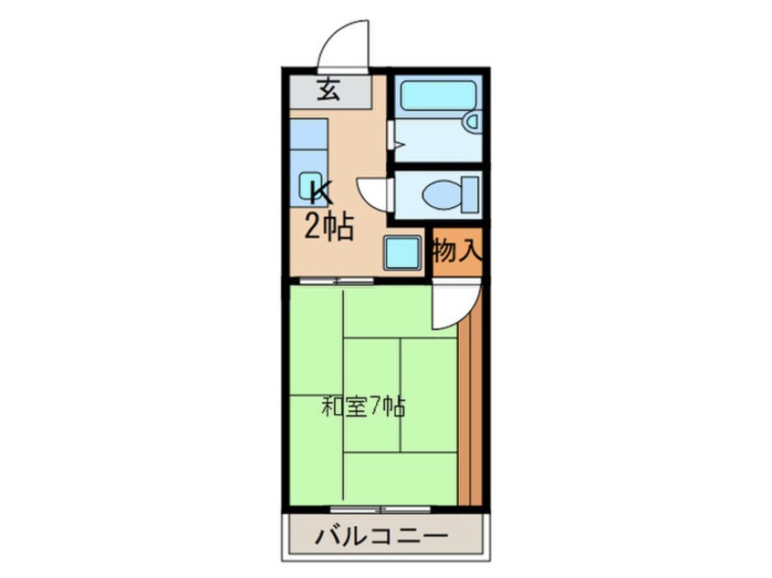 間取図 メゾン・イチムラ