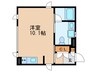 COZY菊井 1Rの間取り