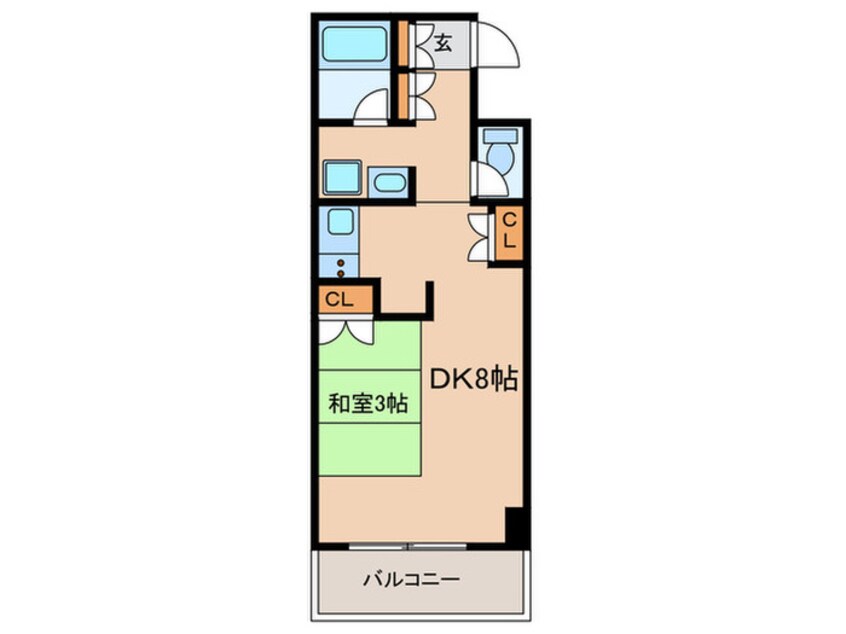 間取図 鶴舞ガーデンコート