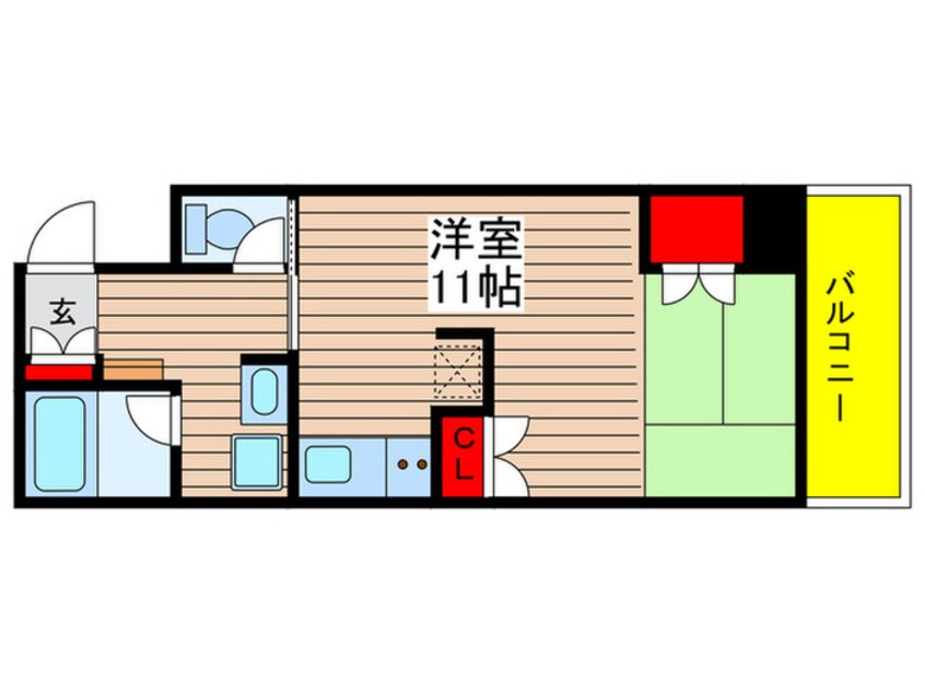 間取図 鶴舞ガーデンコート