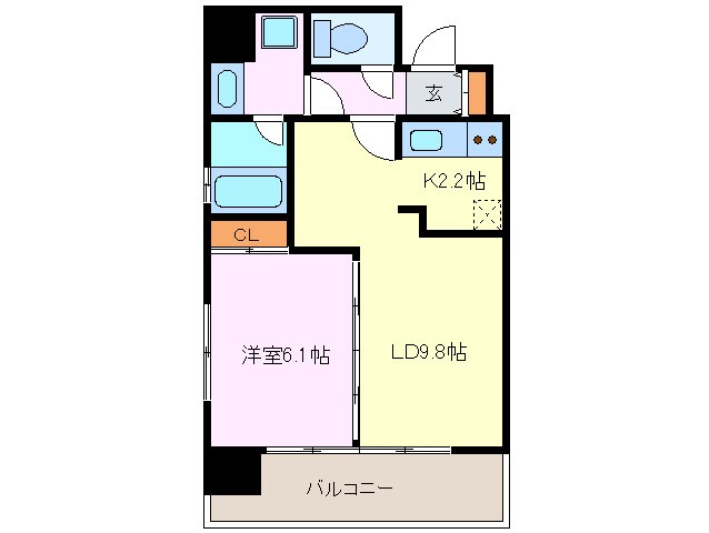 間取り図 レインボ－ピア記念橋