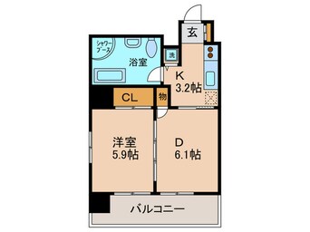 間取図 レインボ－ピア記念橋