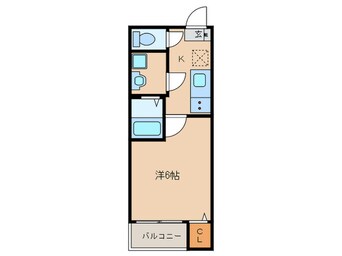 間取図 ハーモニーテラス大久手町