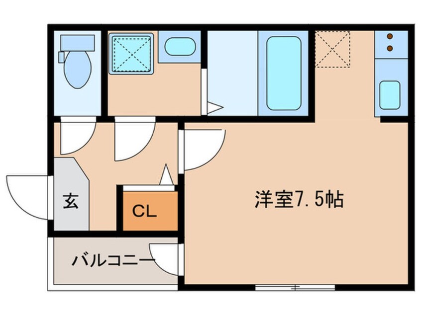 間取図 ハーモニーテラス大久手町