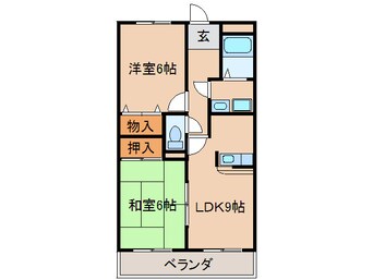 間取図 レナジア久地野