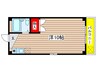伊藤マンション 1Rの間取り