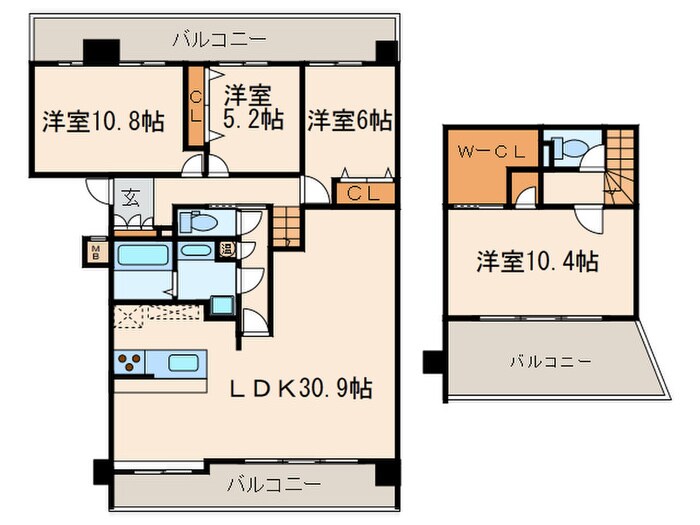 間取り図 サムティレジデンス東山公園