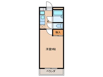 間取図 パレス丹羽