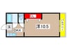 広路苑 1DKの間取り