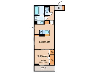 間取図 セレスティア助光A棟