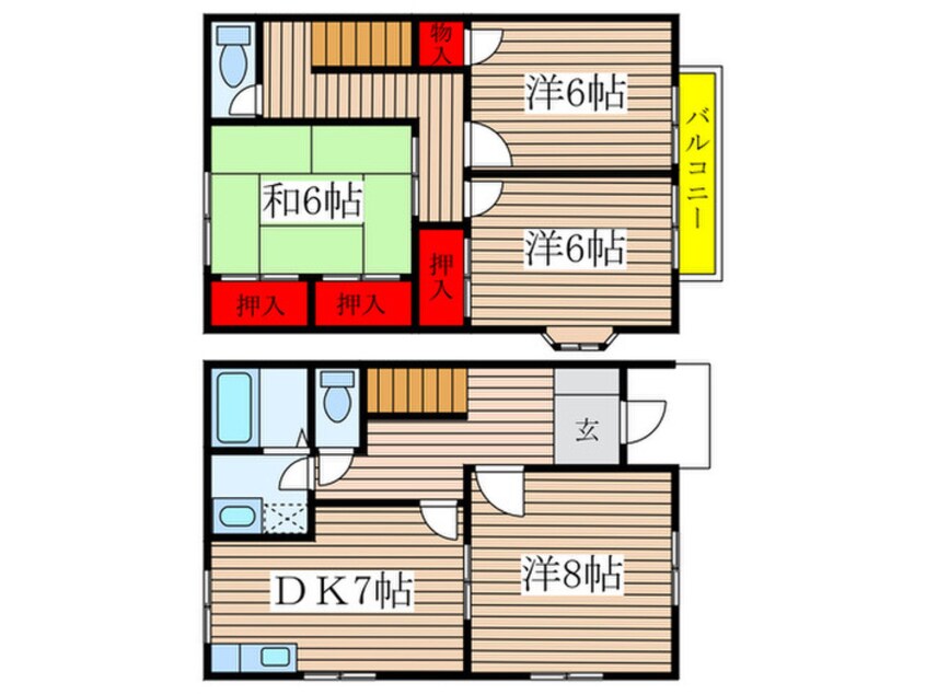 間取図 サマックス二番町