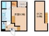 ＳＥＡＰＲＡＩＲＩＥ 1Kの間取り