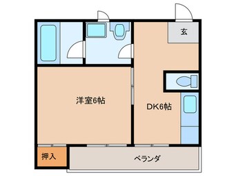 間取図 ミカドハイツ