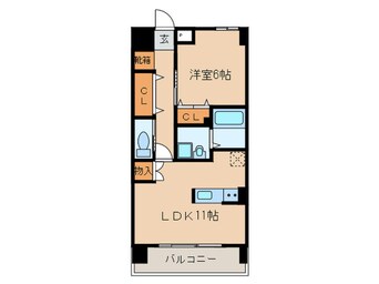 間取図 PLAN DOOL尼ケ坂