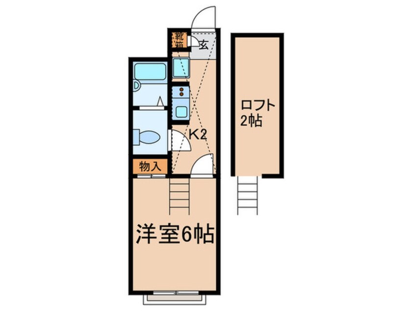 間取図 ファビュラス清華