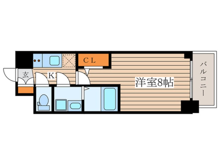 間取図 S-RESIDENCE堀田駅前