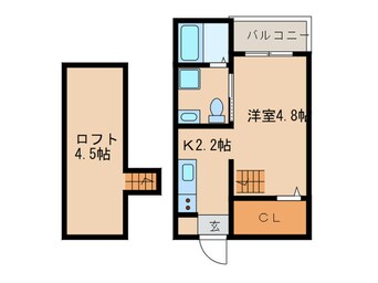 間取図 ブランノワール本陣Ｎ