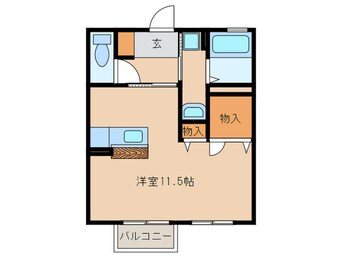 間取図 ボヌール・フーカ