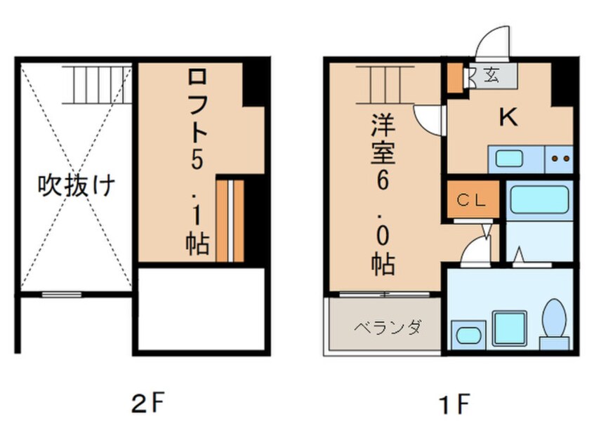 間取図 Fleur