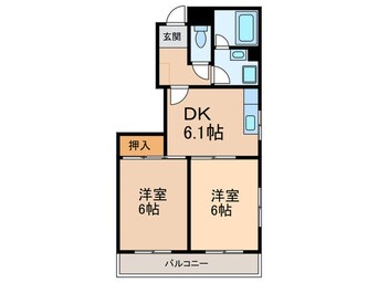 間取図 レスカール白金