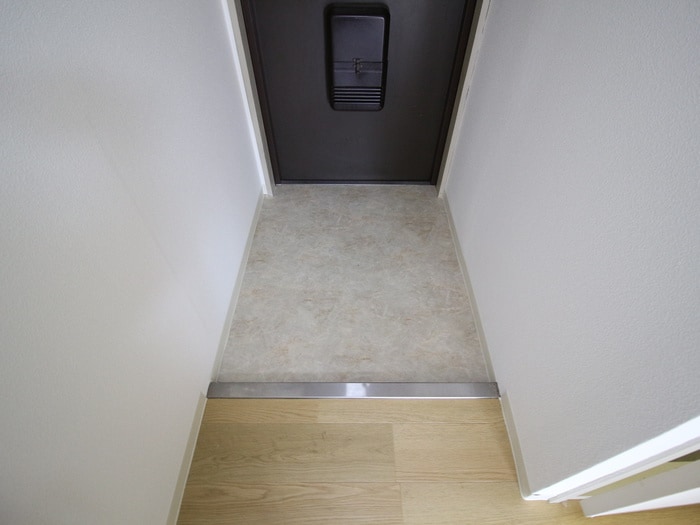 玄関 レスカール白金