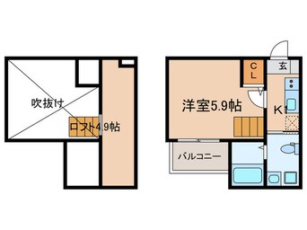 間取図 ＷｉｎｇＧａｒｄｅｎ千種