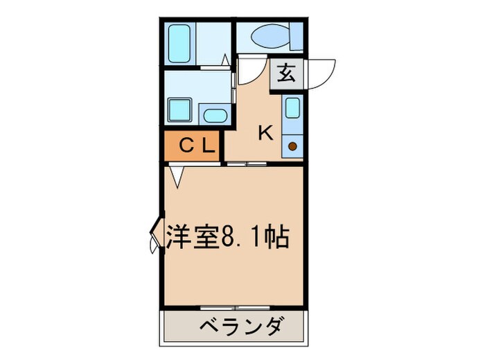 間取り図 ドゥウェル五軒家