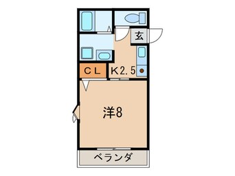 間取図 ドゥウェル五軒家