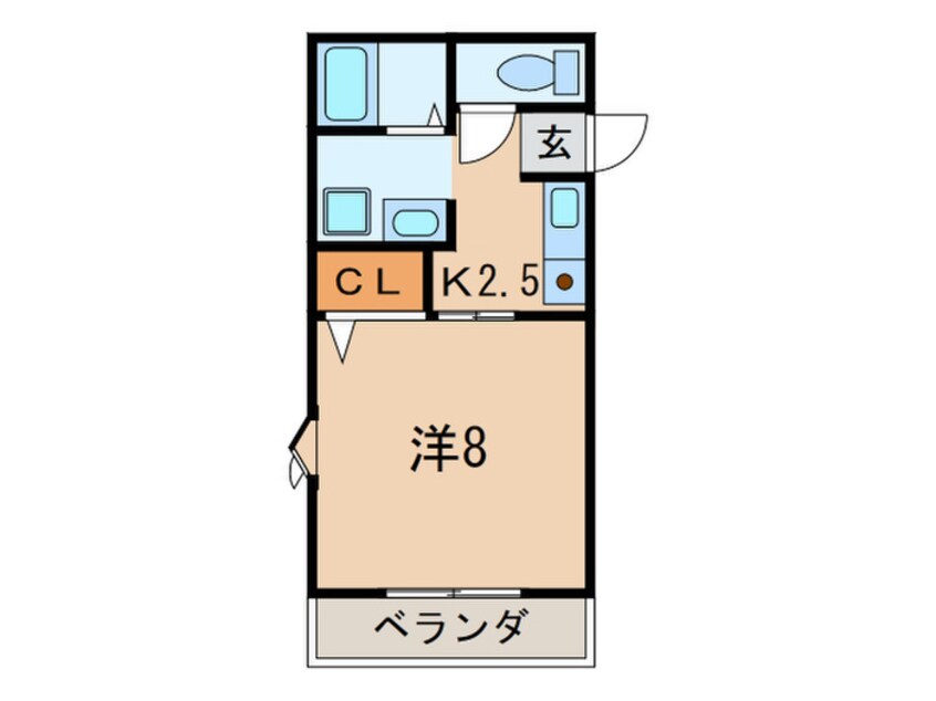 間取図 ドゥウェル五軒家