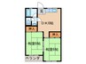 第1野村ビル 2DKの間取り