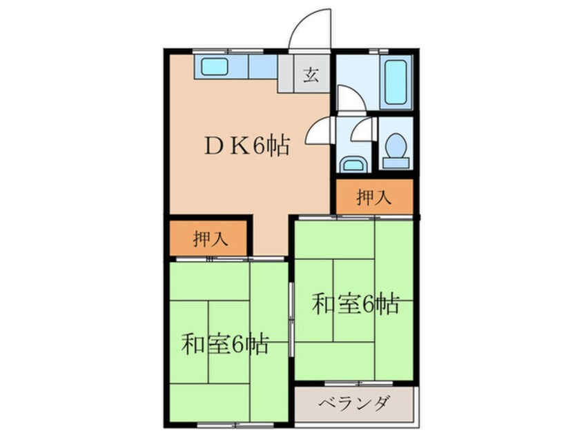 間取図 第1野村ビル