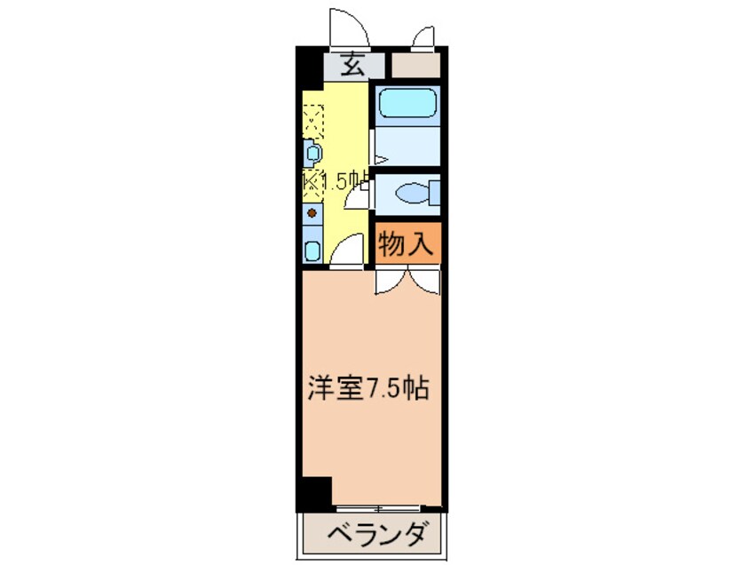 間取図 Ｎフラッツ浄心