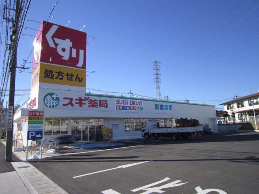 スギ薬局(ドラッグストア)まで620m プレスイン西笠寺