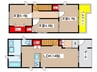 ヴィラ藤塚C棟 3LDKの間取り