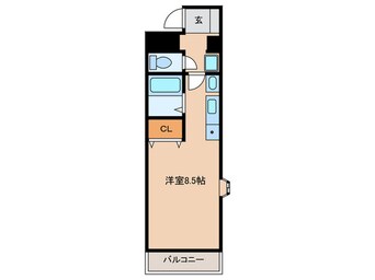 間取図 アヴァンス日ノ出