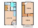 ファミール松花Cの間取図